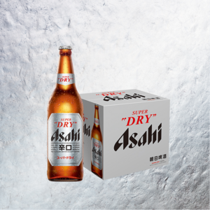 Asahi 朝日 超爽啤酒玻璃瓶装630mL*12瓶装