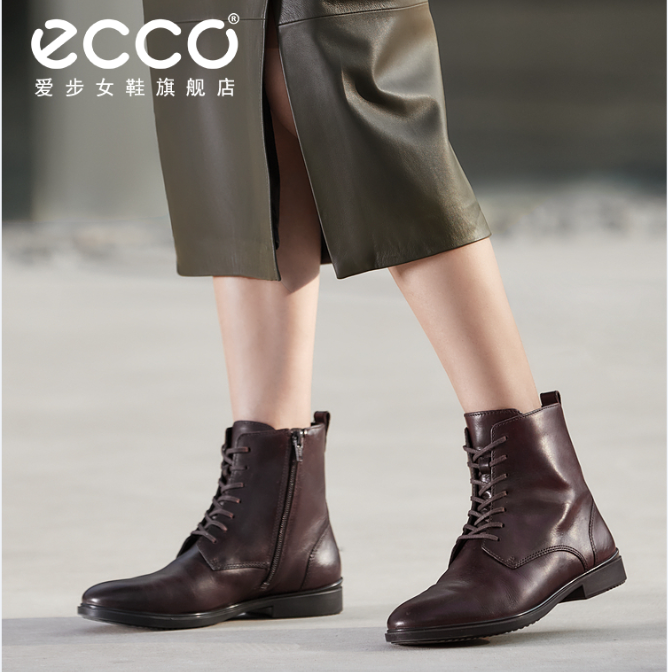 Ecco 爱步 Dress Classic 15经典型履15系列 女士英伦风短靴马丁靴 209823705.34元（天猫旗舰店折后1899元）