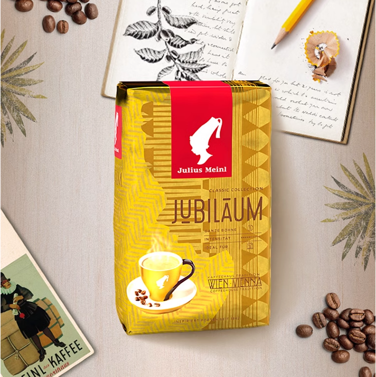 奥地利百年国宝咖啡品牌，Julius Meinl 小红帽 流金岁月咖啡豆 500g74.65元包邮（多重优惠）