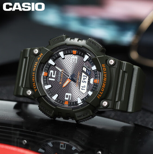 CASIO 卡西欧 大众指针系列 男士运动手表 AQ-S810W-3AVDF204元包邮（双重优惠）