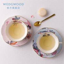 Wedgwood 玮致活 杜鹃系列 骨瓷茶杯碟组 280cc 4色