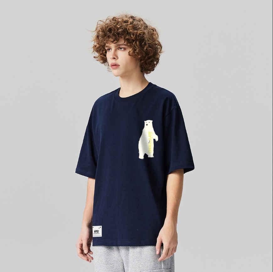 I.T 旗下品牌，:CHOCOOLATE 男士潮流街头印花短袖T恤 LTEU03K68元