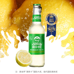 <span>白菜！</span>A.brolinn 疯狂波尼 精酿果汁汽水饮料275mL*6瓶装