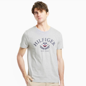 TOMMY HILFIGER 汤米·希尔费格 男士纯棉印花/绣标短袖T恤 多色