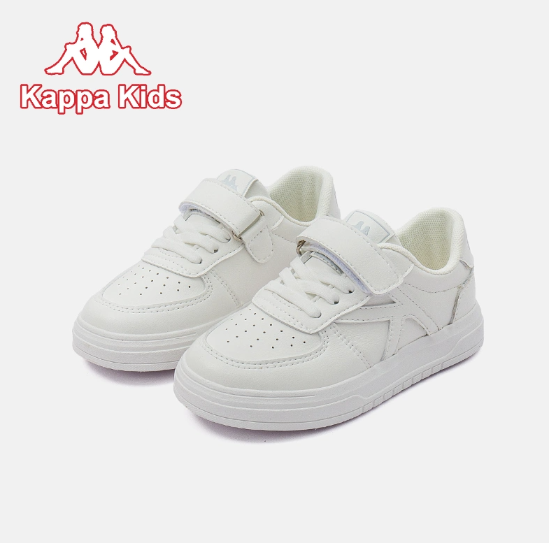 Kappa 卡帕 2024夏季新款 儿童魔术贴休闲小白鞋板鞋 多款多色99元包邮（需领券）