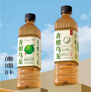 小米生态链企业，平仄 0糖青柑乌龙茶 600ml*4瓶