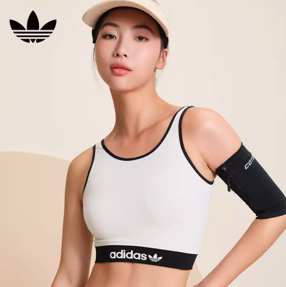 清仓特价，adidas 阿迪达斯 运动弹力背心式文胸 多款史低59元包邮