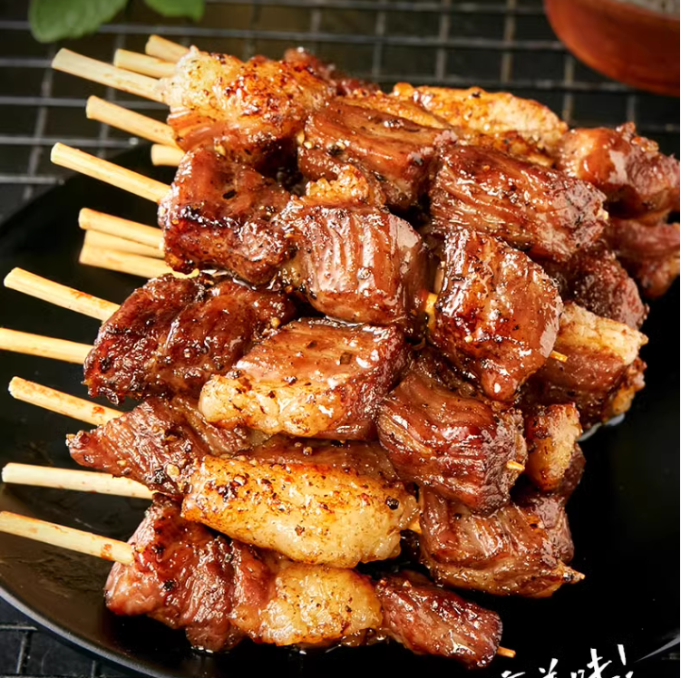 天海藏 安格斯牛肉串 240g*5袋（100串）99.9元包邮（1块钱1串）