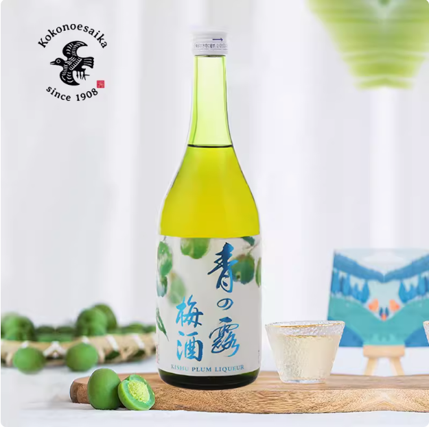 日本原装进口，九重杂贺 清奶露梅酒/酸桔酒/柚子酒720ml 赠冰川杯新低196.59元起包邮