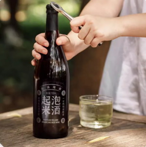 桃园眷村 5度微醺起泡米酒/鲜米酿 700mL*6瓶整箱