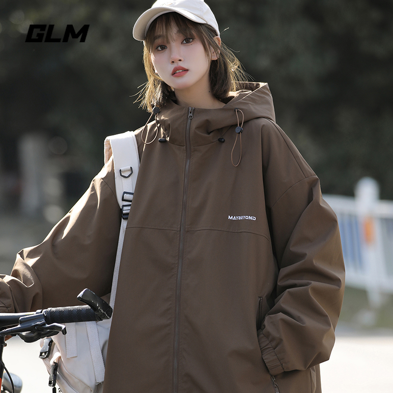 森馬集團(tuán)，GLM 情侶款戶外沖鋒衣外套 多色59.9元包郵