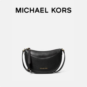 MICHAEL KORS 迈克·科尔斯 Dover女士小号牛皮革斜挎包半月包 35R3G4DC5L