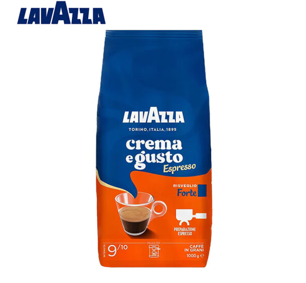 Lavazza 乐维萨 Crema E Gusto 金牌质量福特咖啡豆 1kg新低77.86元包邮