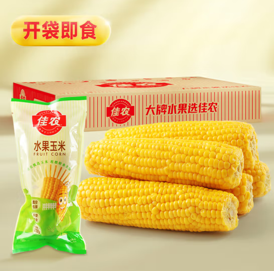 Goodfarmer 佳农 东北水果玉米棒6袋*220g*3件新低36.27元包邮（折12.09元/件）