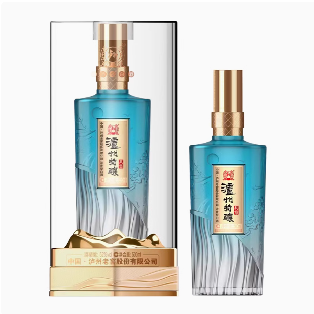 泸州老窖出品 泸州特酿 共赏 52度浓香型白酒 500mL*2瓶新低93.1元包邮（46.55元/瓶）