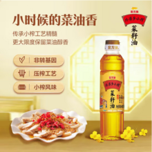 <span>白菜！</span>金龙鱼 非转基因 外婆乡小榨菜籽油 400ml 