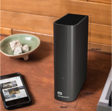 Western Digital 西部数据 Elements 移动硬盘 20TB