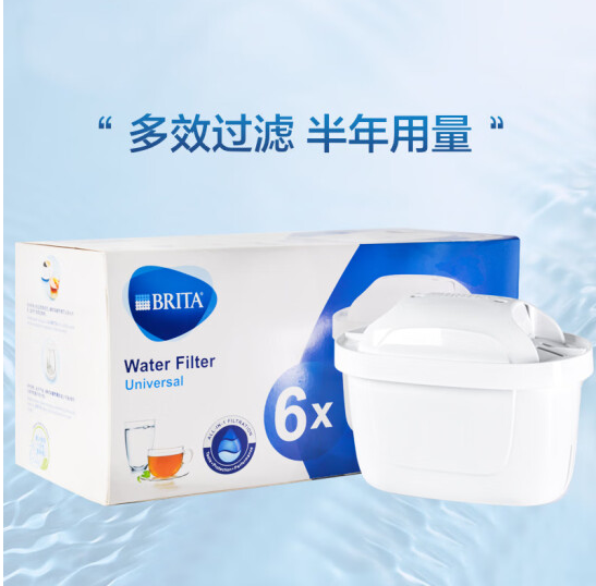 <span>白菜！</span>Brita 碧然德 MAXTRA+ 多效滤芯6只装87.52元包邮（14.58元/个）