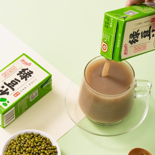 <span>白菜！</span>惠尔康 绿豆沙植物蛋白饮料 250ml*24盒新低14.8元包邮（0.62元/盒）