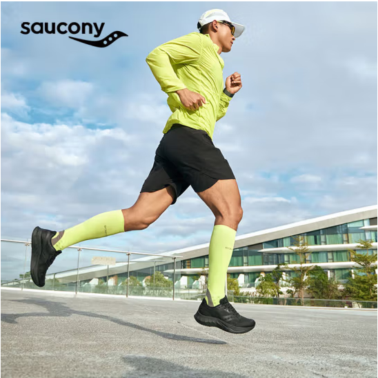 <span>白菜！</span>saucony 索康尼 TIDE浪潮2 2024新款 男减震舒适跑鞋运动鞋 S28216新低279.5元包邮