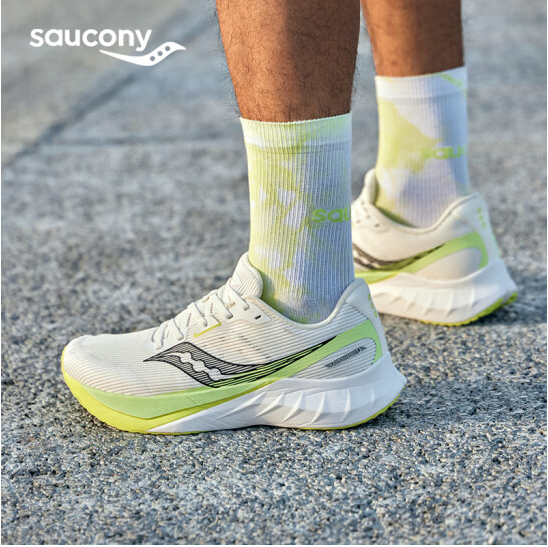 <span>白菜！</span>saucony 索康尼 TIDE浪潮2 2024新款 男减震舒适跑鞋运动鞋 S28216新低279.5元包邮