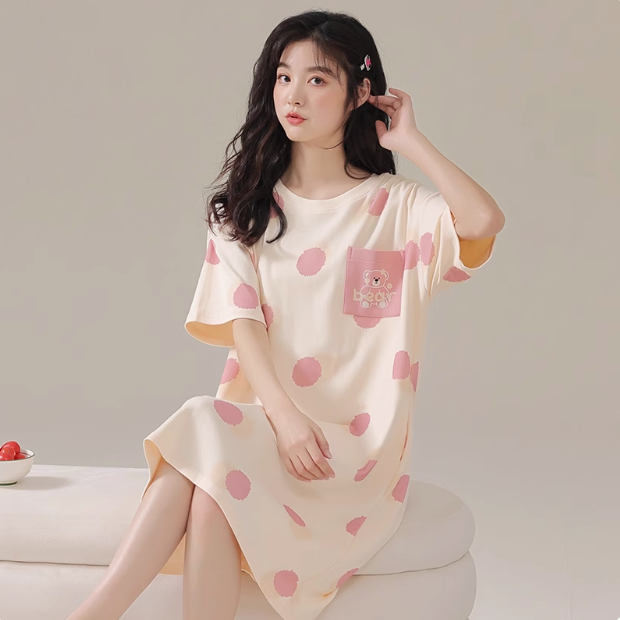 帕兰朵 2025新款少女甜美韩版睡裙 多款19.9元包邮