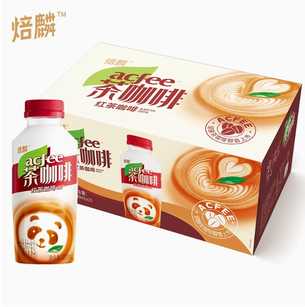 达利园 焙麟 红茶咖啡 380ml*15瓶19.9元包邮