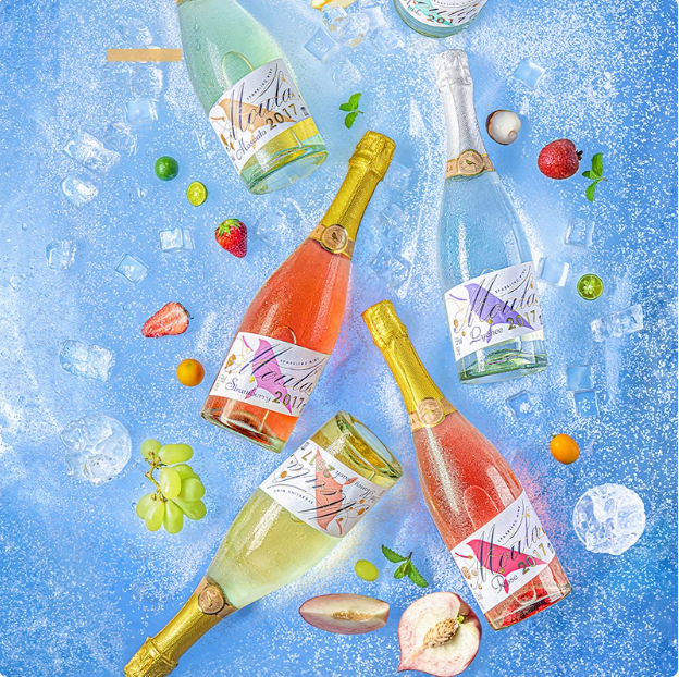 <span>白菜！</span>慕拉 莫斯卡托玫瑰/草莓/甜白起泡酒 750ml 6款同价新低12.21元包邮