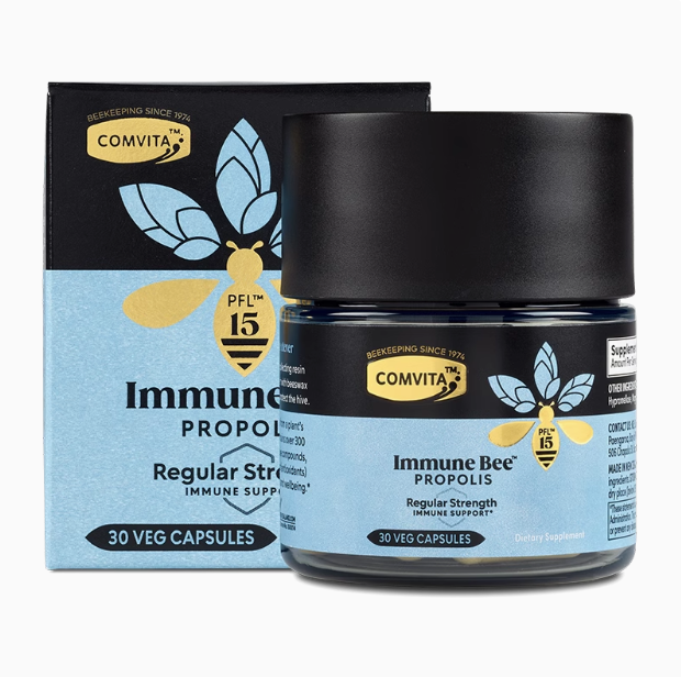 Comvita 康维他 素食蜂胶胶囊 PFL15 30粒59元包邮包税（2件106.2元）