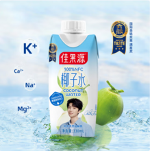 Goodfarmer 佳农 佳果源 泰国原装进口 NFC椰子水330mL*12瓶 