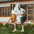 PUXI 朴西 星际/扶摇 男女款包头厚底增高洞洞鞋 PS6806/PX221202