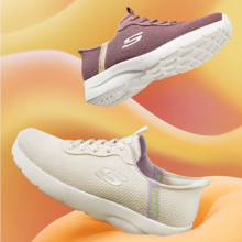 Skechers 斯凯奇 SPORT系列 女士轻质绑带一脚蹬健步鞋150480