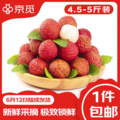 预售，京觅 桂味荔枝 4.5-5斤装/单果13g+