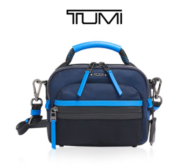 <span>白菜！</span>Tumi 途明 Voyageur系列 冰河蓝女士单肩斜挎包 0196308GLB新低627.66元包邮