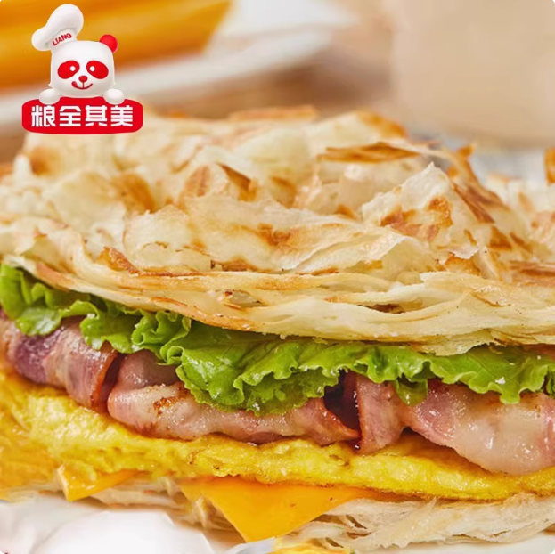 粮全其美 原味/葱香味手抓饼 90g*20片23.3元包邮