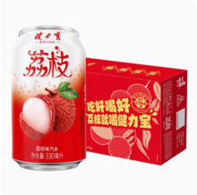 <span>白菜！</span>健力宝 荔枝汽水饮料 330mL*20罐