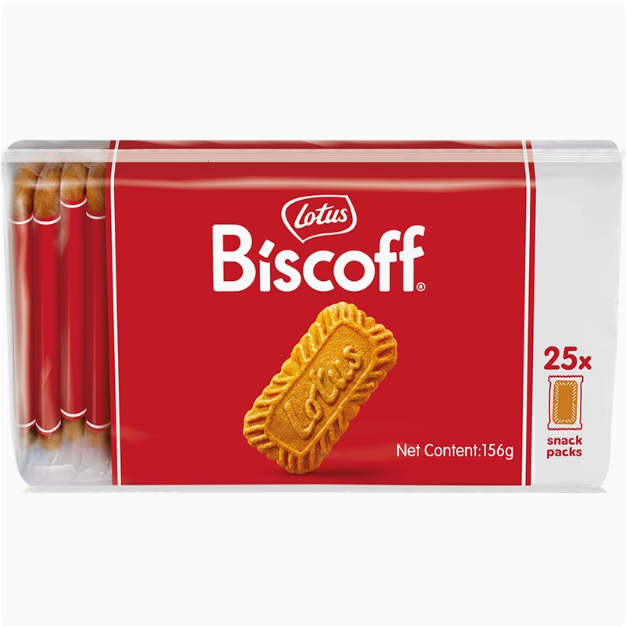 比利時(shí)進(jìn)口，Lotus Biscoff 和情比時(shí)咔 焦糖餅干156 贈(zèng)加大版餅干2片10.6元包郵