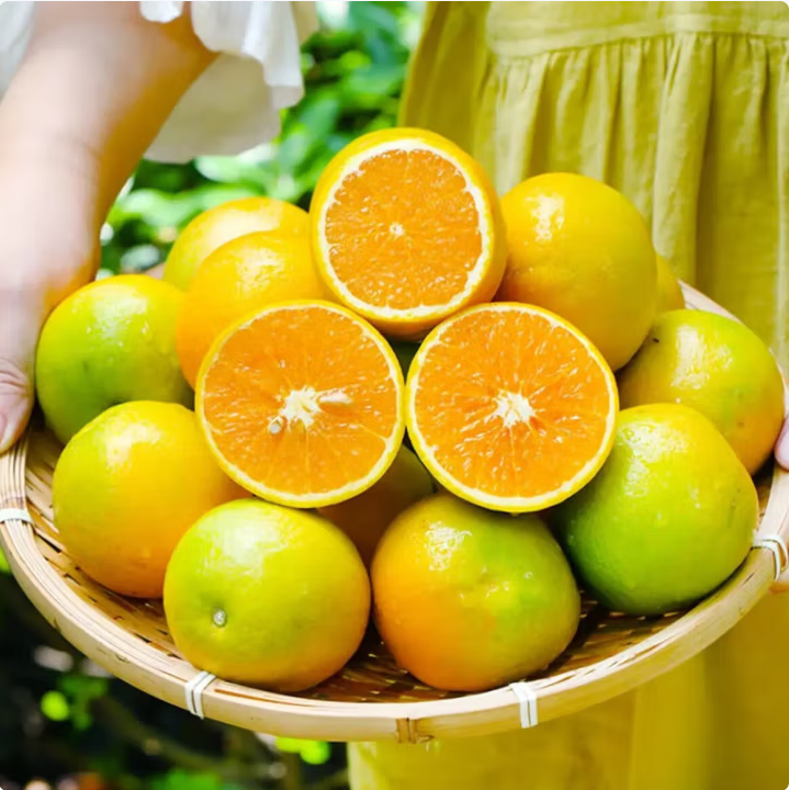<span>白菜！</span>京鮮生 江西贛南臍橙 單果350g+/4.5斤新低9.9元包郵（2.2元/斤）