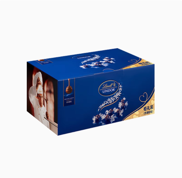 <span>臨期白菜！</span>Lindt 瑞士蓮 Lindor系列 軟心巧克力球禮盒1.25kg約100粒新低113.62元包郵