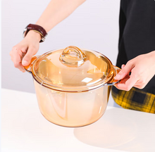 Lovwish 乐唯诗 琥珀色耐热高硼硅玻璃碗晶康煲 2.5L