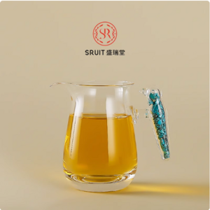 盛瑞堂 加厚耐熱玻璃過濾泡茶杯公道杯分茶器 290ml