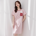 頂瓜瓜 商場同款 女士純棉短袖寬松睡裙/短袖/七分袖睡衣家居服套裝 多款
