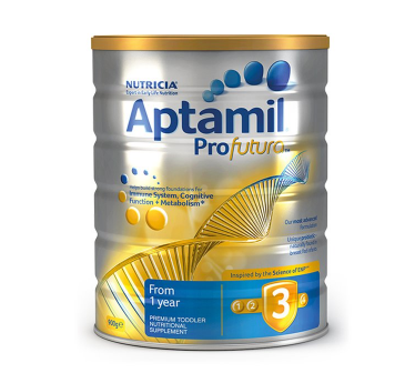 Aptamil 澳洲爱他美 白金版 婴幼儿奶粉 3段 900g*3罐￥408包邮包税（下单8折）