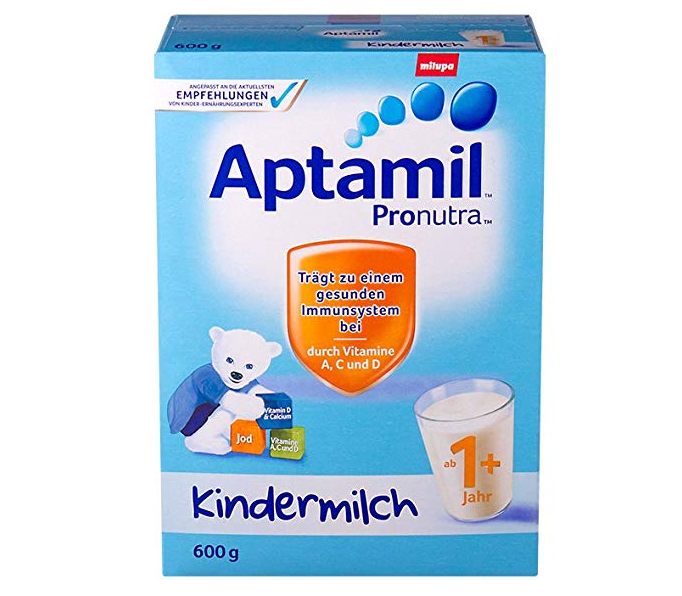 双十二白菜预告，Aptamil 德国爱他美 幼儿配方奶粉1+段 600g*5盒*2 ￥550包邮包税55元/罐