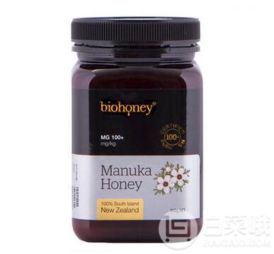 BioHoney 新西兰麦芦卡蜂蜜500克 活性成分MG100+约154元/瓶 2瓶包邮