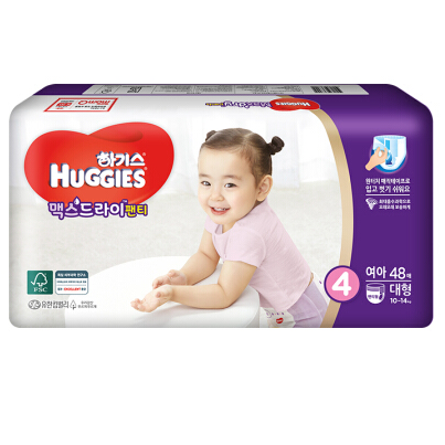 <span>大白菜！</span>HUGGIES 韓國好奇 超干爽成長褲 L48片 10-14kg 女寶16.01元（需領(lǐng)券）