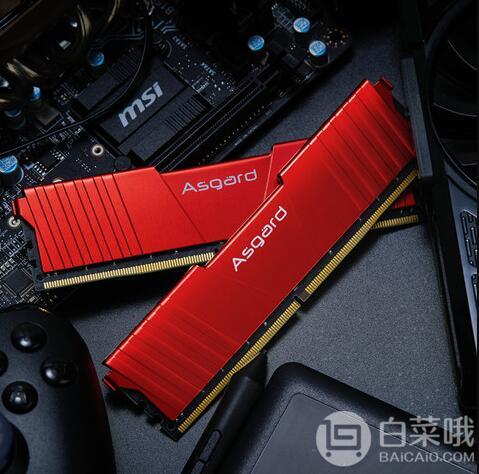 Asgard 阿斯加特 洛极红甲 3000频率 DDR4 台式机内存条 16GB新低299元包邮