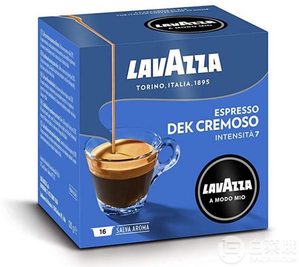 Lavazza 乐维萨 脱咖啡因 浓缩咖啡胶囊 16盒 (共256粒)新低366.64元