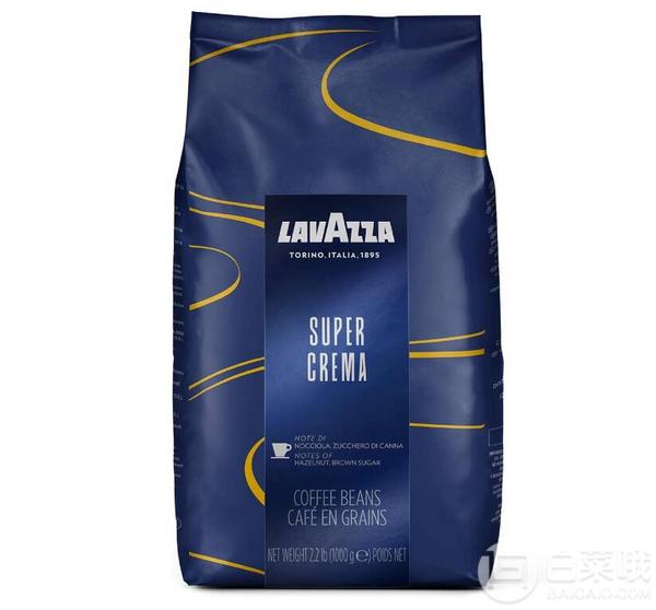 Lavazza 乐维萨 超级克丽玛意式咖啡 咖啡豆 1kg120.52元