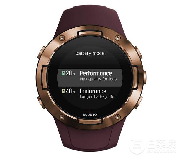 SUUNTO 颂拓 5 腕带心率传感 户外运动GPS智能手表 3色新低1476.2元